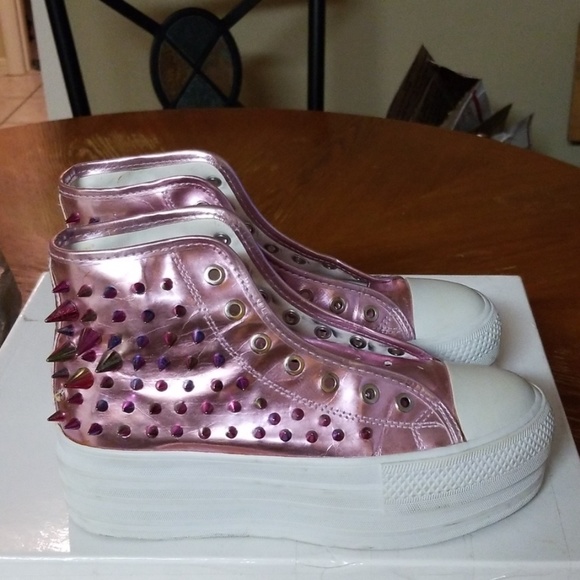 Unif Koop Higtop Platform Sneakers - Picture 4 of 8